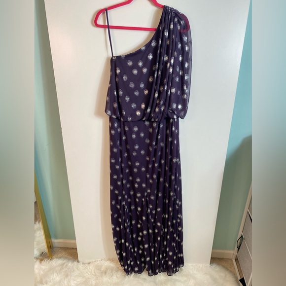 #480 Adrianna Papell One Shoulder Gown size 20 - Picture 2 of 16